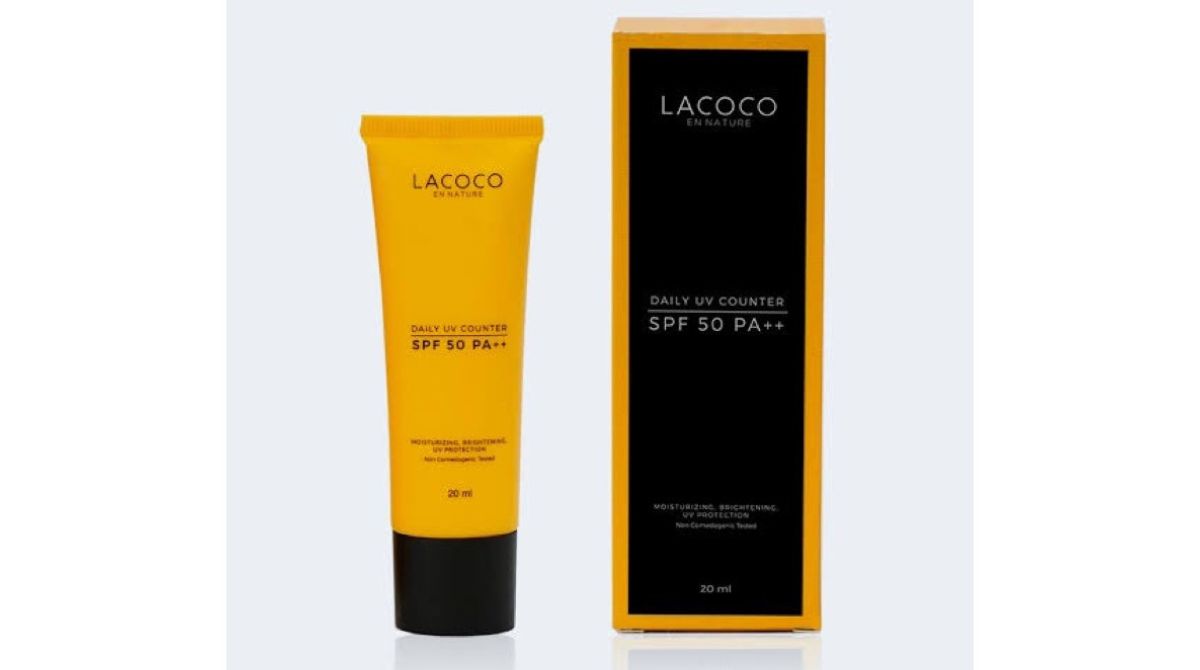 rekomendasi sunscreen untuk kulit berjerawat, merk sunscreen untuk kulit berjerawat, tabir surya untuk kulit berjerawat, Lacoco Daily UV Counter SPF 50