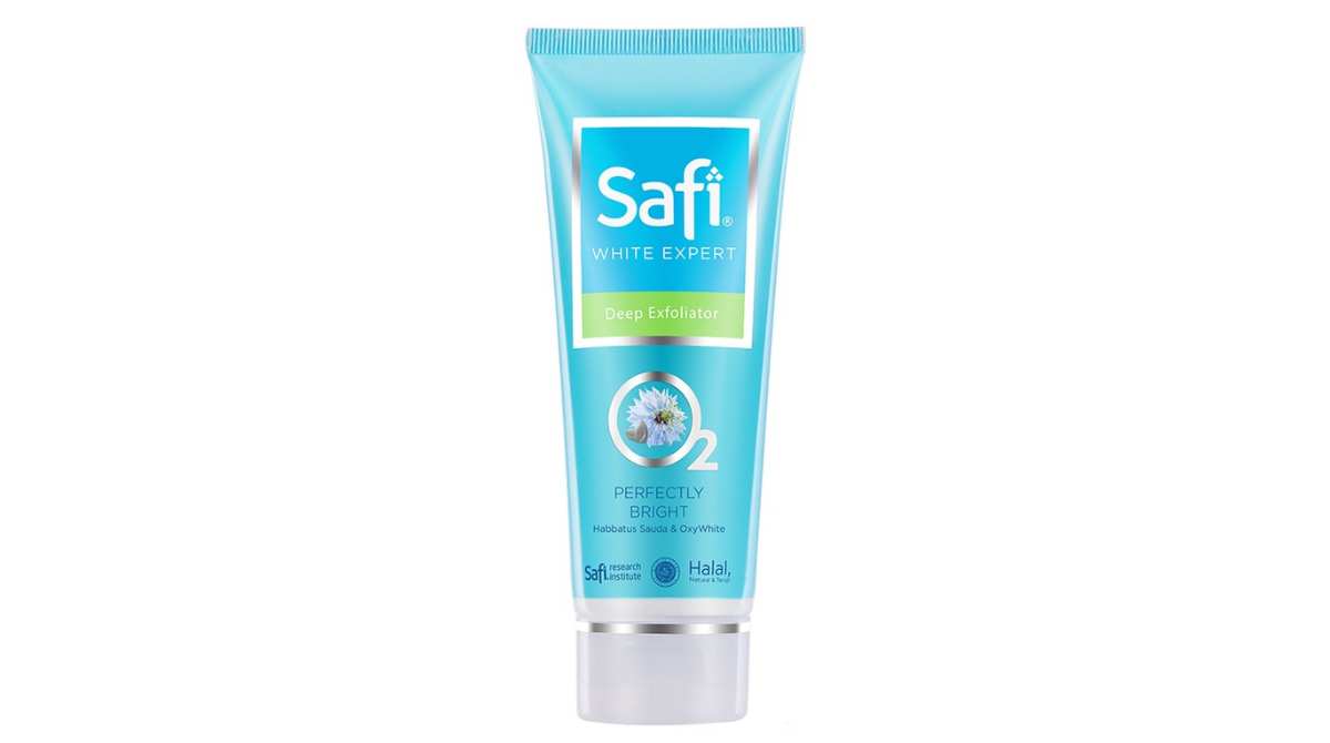 rekomendasi produk eksfoliasi wajah, merk produk eksfoliasi wajah, Safi White Expert Deep Exfoliator