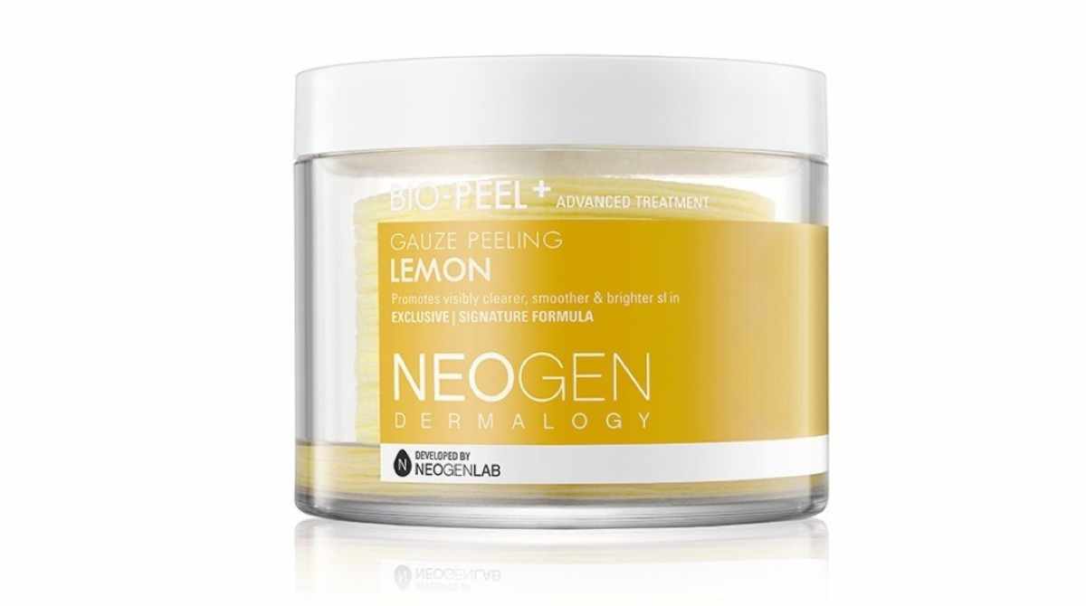 rekomendasi produk eksfoliasi wajah, merk produk eksfoliasi wajah, Neogen Dermalogy Lemon Bright PHA Gauze Peeling