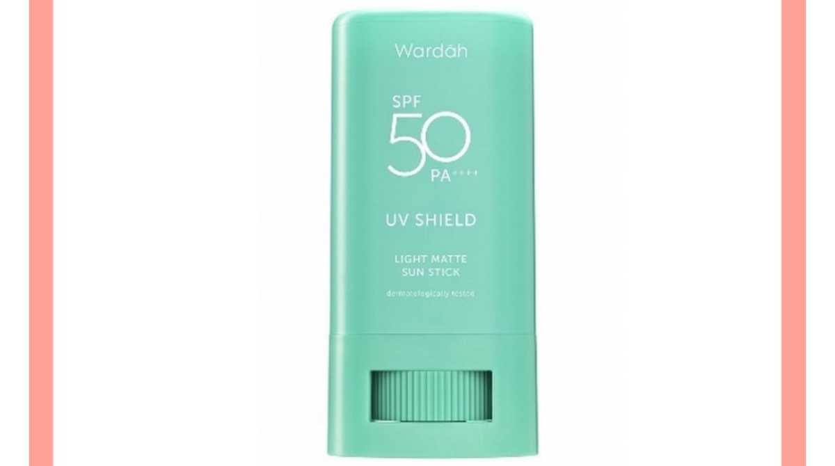 rekomendasi sunscreen wardah, tabir surya wardah, merk sunscreen terbaik, UV Shield Light Matte Sun Stick