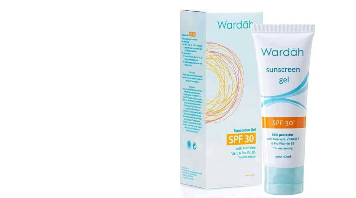 rekomendasi sunscreen wardah, tabir surya wardah, merk sunscreen terbaik, Sun Care Gel SPF 30