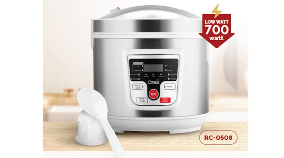 rice cooker rendah gula, rice cooker low carbo, rekomendasi rice cooker, penanak nasi, rice cooker cypruz