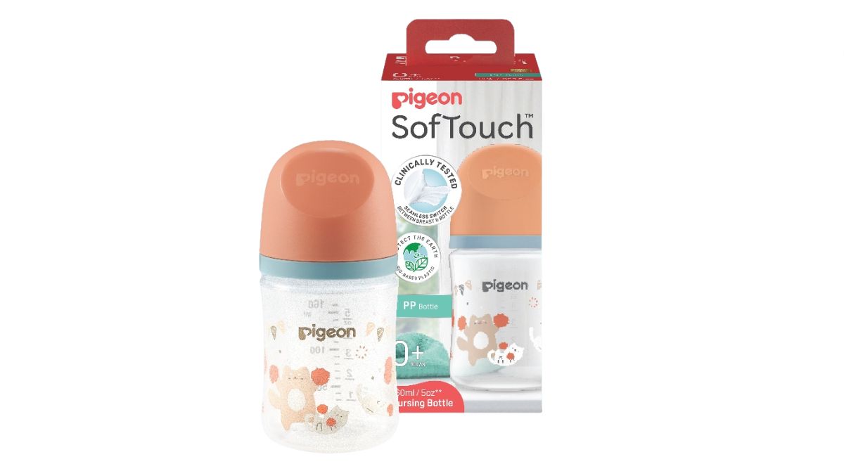 botol susu bayi terbaik, Pigeon Softtouch Peristaltic Nipple