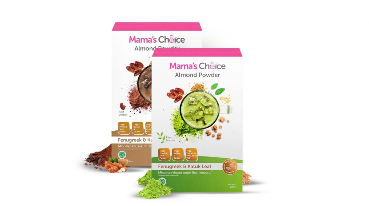 susu untuk ibu menyusui, Mama's Choice Almond Milk Powder