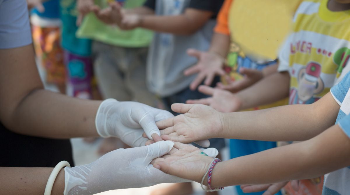 penyakit menular pada anak, flu singapura