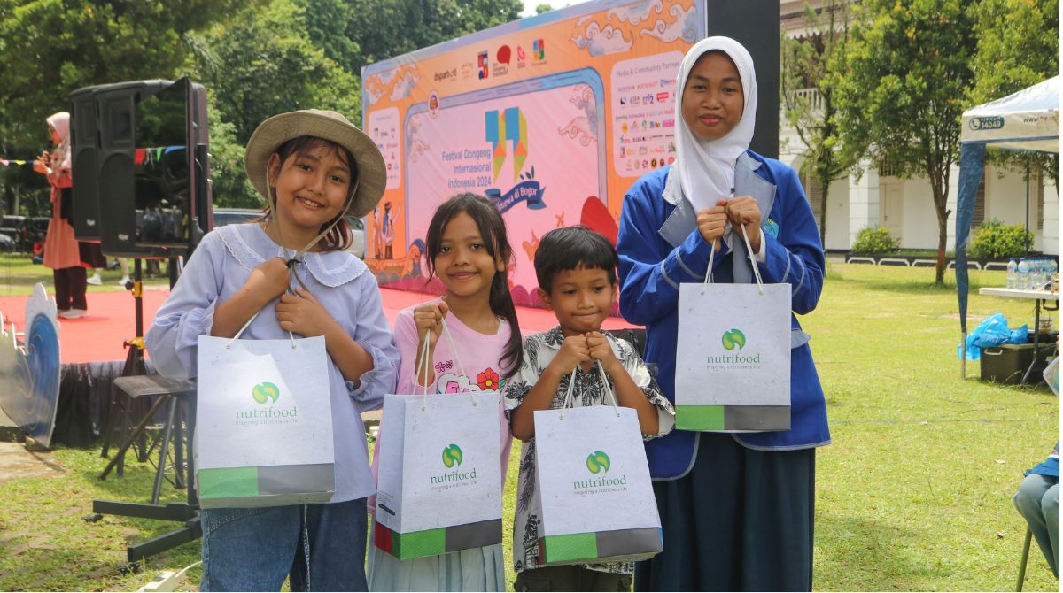 festival dongeng internasional indonesia 2024, nutrifood