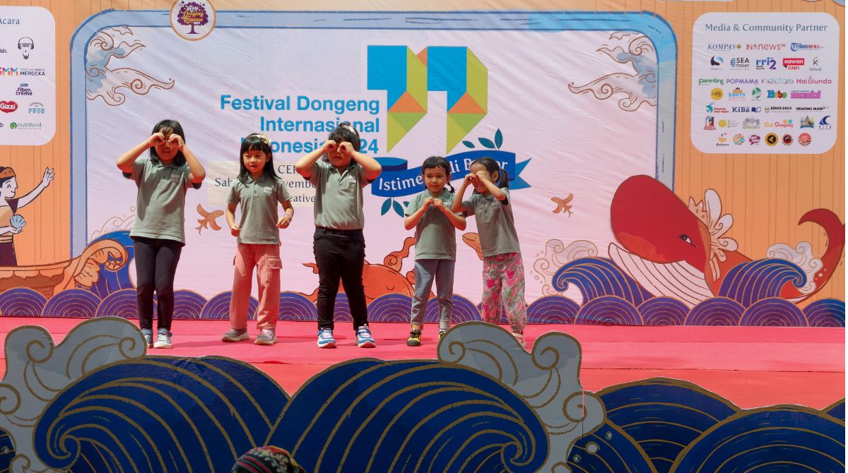 festival dongeng internasional indonesia 2024, sekolah murid merdeka