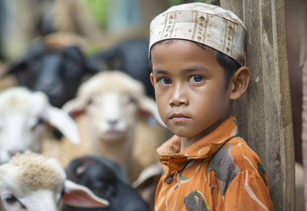Ajak Anak Lihat Pemotongan Kurban