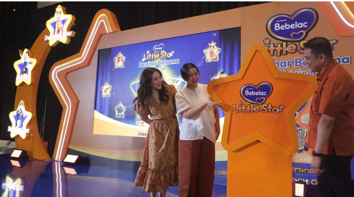 mendukung bakat anak, bebelac little star