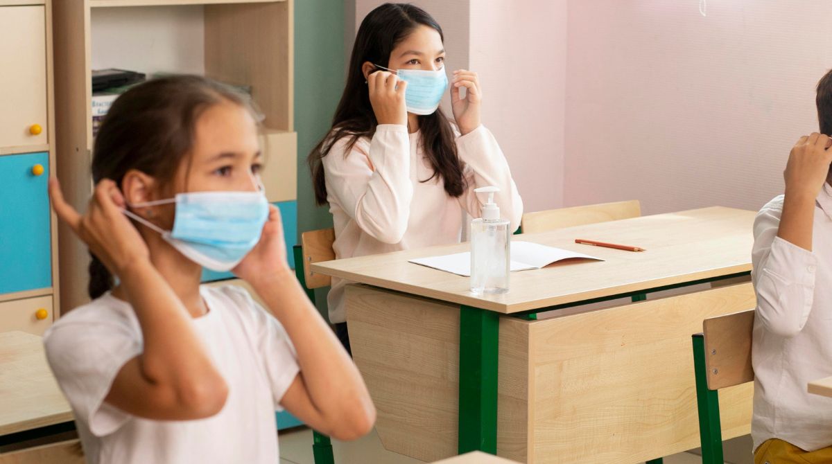 dampak asap karhutla pada anak , dampak karhutla anak sekolah