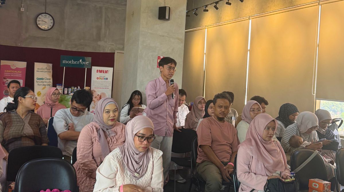 cara membangun bonding dengan anak, sesi talkshow
